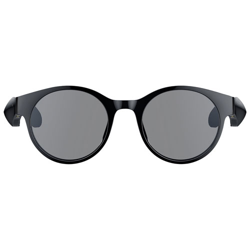 Razer Anzu Smart Bluetooth Audio Sunglasses - Round - Large to XL - Black
