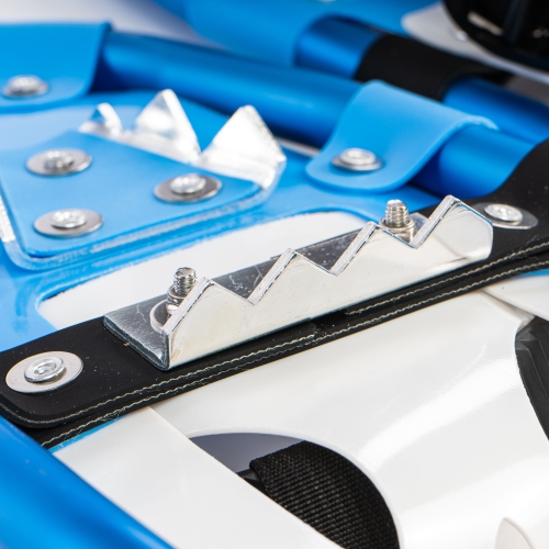 SNOWTREK Aluminum Snowshoes for Kids, Youth Snow Shoes with Carrying Bag - Size 14