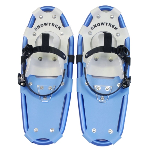 Raquettes en aluminium SNOWREK pour enfants, raquettes pour jeunes avec sac de transport - taille 19