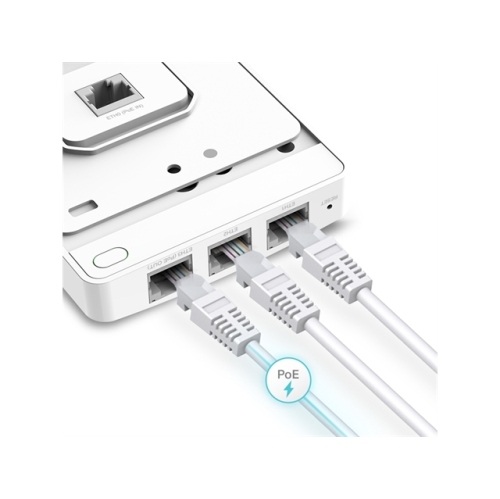 TP-Link Notework EAP235-Wall AC1200 Wireless MU-MIMO Gigabit Wall Plate Access Point Retail