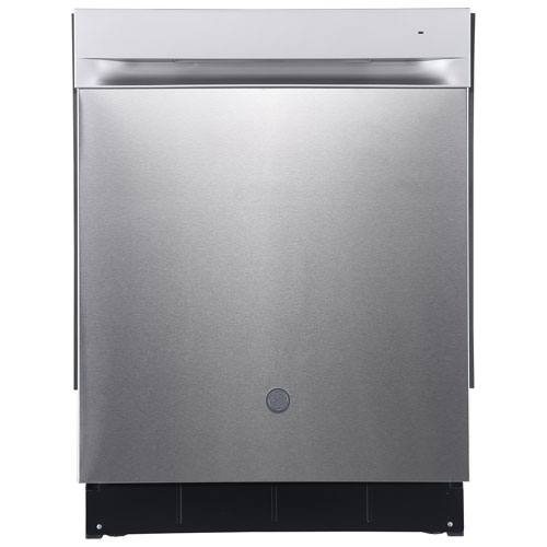 GE 24" 52dB Built-In Dishwasher with Stainless Steel Tub - Stainless Steel
