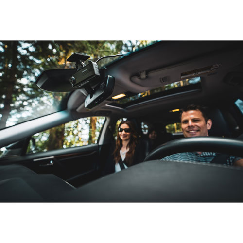 Caméra de tableau de bord Wi-Fi 1080p F200 Pro avec caméra de recul et GPS de Thinkware - Exclusivité BBY