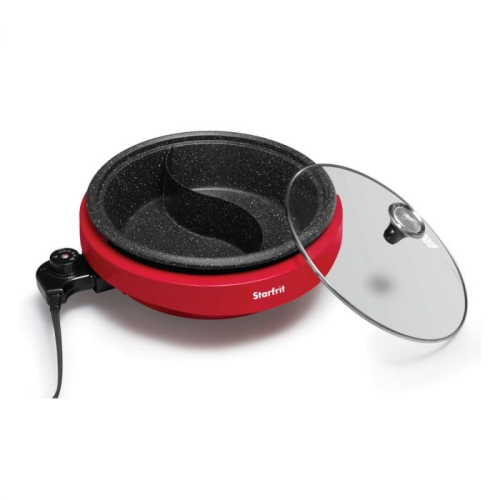 Starfrit The Rock Dual-Sided 3.2-Quart Electric Hot Pot