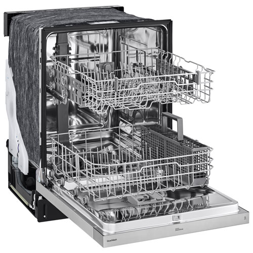 LG 24" 50dB Built-In Dishwasher - Stainless Steel