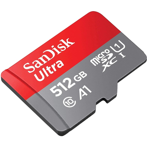 SanDisk 512GB Ultra microSDXC UHS-I Memory Card 120MB/s Micro SD Card SDSQUA4-512G