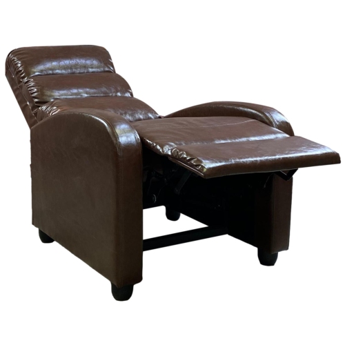 Fauteuil inclinable à dossier manuel en similicuir Euroluxe de ViscoLogic