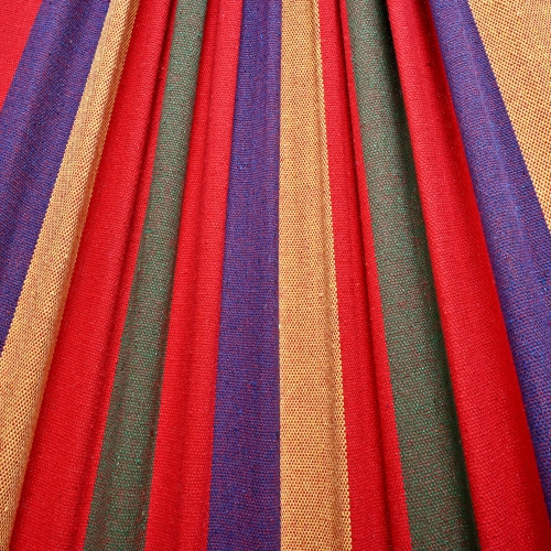 Hamac double Red 9ft avec support en acier peu encombrant, hamac de camping grande capacité de 440 lb