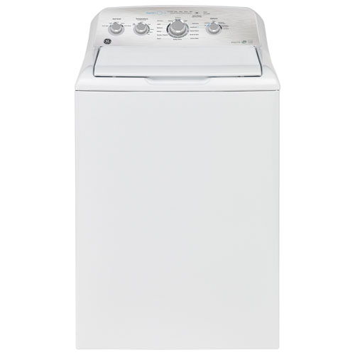 GE 5.0 Cu. Ft. High Efficiency Top Load Washer - White