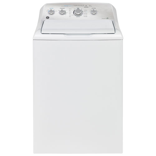 GE 4.9 Cu. Ft. High Efficiency Top Load Washer - White