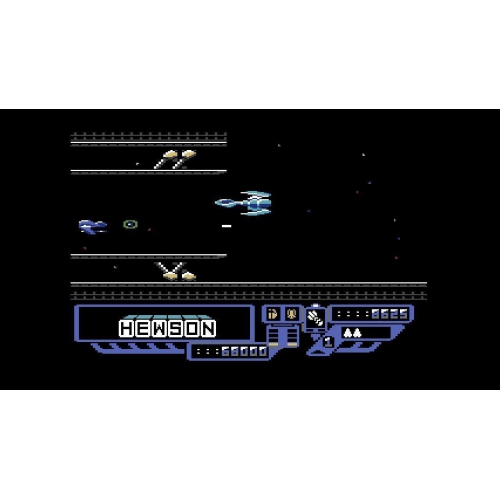 La mini console de commodore C64 + manette [console de jeu vidéo rétro]