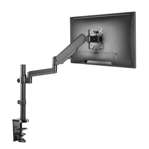 Uplite Ergonomic Height Adjustable Stand Gas Spring Dual LCD Monitor Desk Mount Articulating Arm for 1 Screen up to 32"