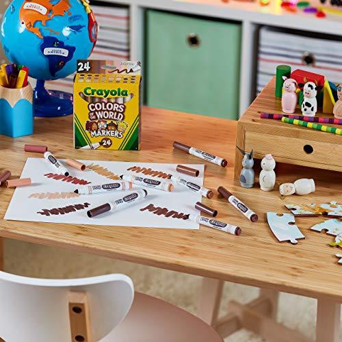 Crayola Washable Kids Paint Classic Colors 10-Count - 59mL / 2 fl oz [Toys, Ages 3+]