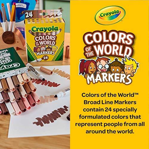 Crayola Washable Kids Paint Classic Colors 10-Count - 59mL / 2 fl oz [Toys, Ages 3+]