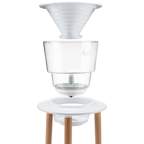 Melitta Senz V Single Serve Coffee Maker - Brown/White