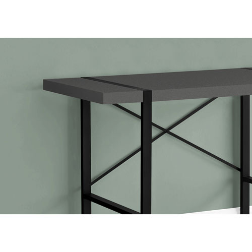 Monarch 49"W Computer Desk - Grey/Black