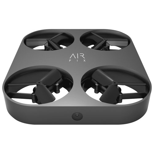 Airselfie AirPix Aerial Quadcopter Drone with Camera - Black - Only at Best Buy