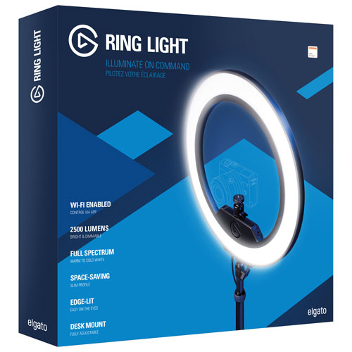 Elgato 17" WiFi LED Ring Light