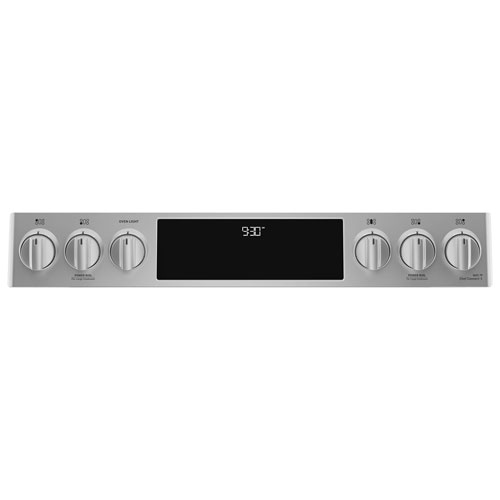 GE Profile 30" 5.7 Cu. Ft. True Convection Slide-In Gas Air Fry Range (PC2S930YPFS) - Stainless