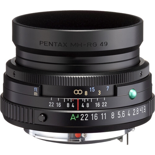 Pentax 43mm f1.9 HD FA Limited Black
