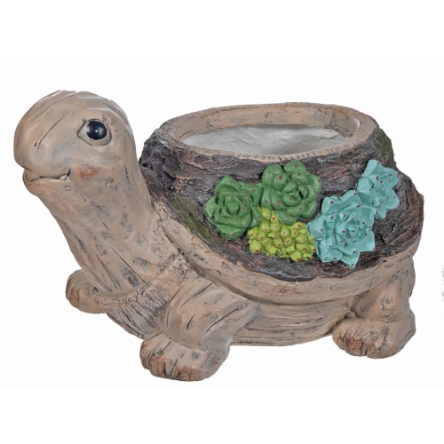 Mgo Wood Look Figurine Planter (Turtle) Best Buy Canada