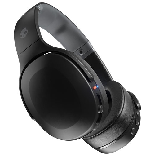 Remis à neuf - Casque d’écoute Bluetooth à isolation sonore Crusher Evo de Skullcandy - Noir