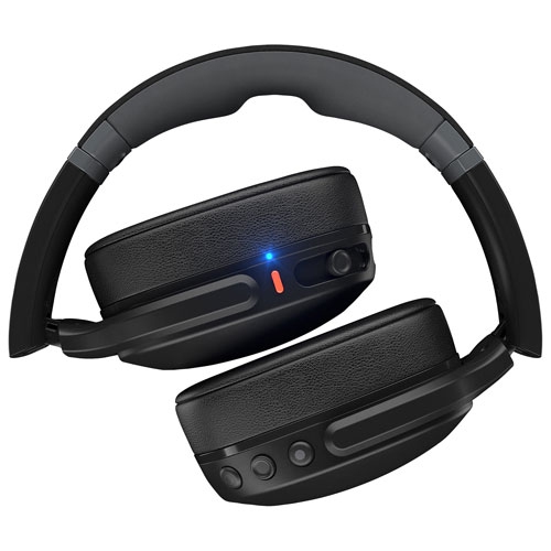 Remis à neuf - Casque d’écoute Bluetooth à isolation sonore Crusher Evo de Skullcandy - Noir