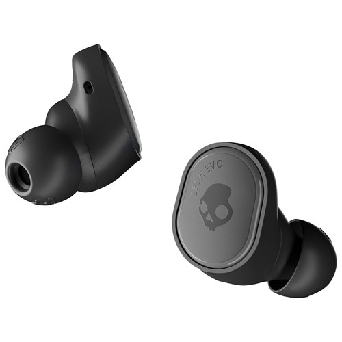 Refurbished Good Skullcandy Sesh Evo In Ear Sound Isolating True Wireless Earbuds True Black Best Buy Canada