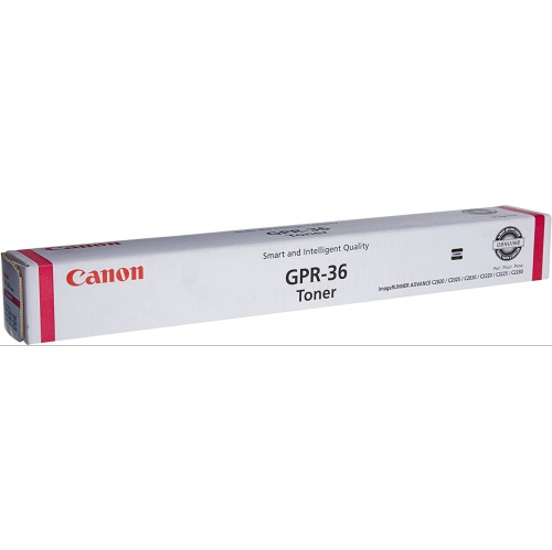 Canon GPR 36 Magenta, Genuine Toner Cartridge For: imageRUNNER Advance C2020, C2030, C2225, C2230.