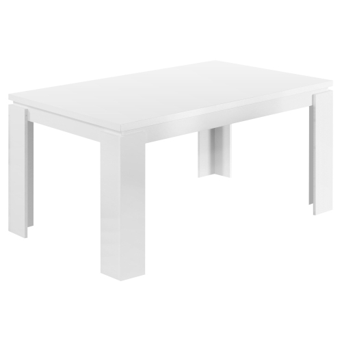 Monarch Specialties I 1056 Dining Table - 36"X 60" / White