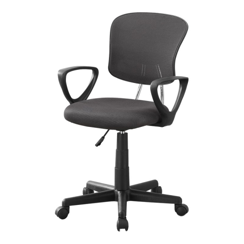 MONARCH  Specialties I 7262 Office Chair - Mesh, for Kids / Multi Position In Grey