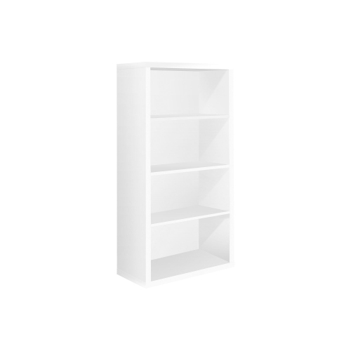 Monarch Specialties I 7059 Bookcase - 48" High / White With Adjustable Shelves