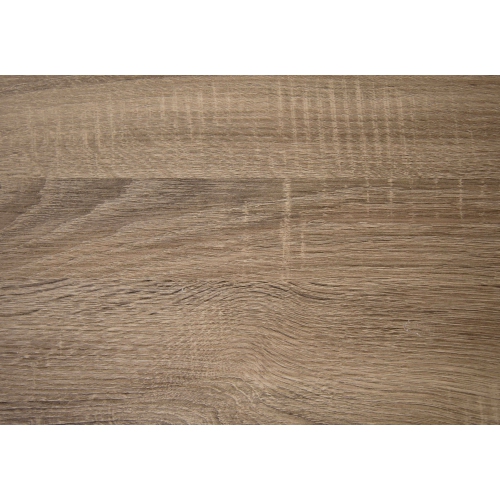 Monarch Specialties I 2201 Bookcase - 60" High / Dark Taupe / Black Metal