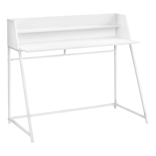 Monarch Specialties I 7545 Computer Desk - 48" Long / White / White Metal