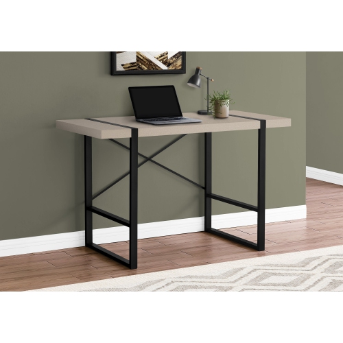 Monarch Specialties I 7659 Computer Desk 48" Long / Modern Taupe