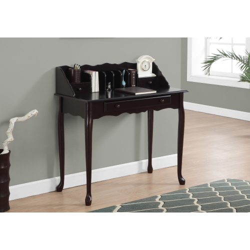 Monarch Specialties I 3100 Computer Desk - 36" Long / Dark Cherry Traditional