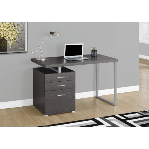 MONARCH  Specialties I 7426 Computer Desk - 48" Long / Left Or Right Facing In Grey 