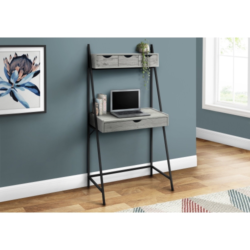 MONARCH  Specialties I 7331 Computer Desk - 32" Long / Grey / Metal In Black