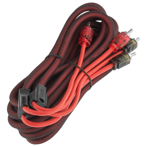 DS18 AMPKIT0 1/0 Gauge CCA Amplifier Wiring Kit with RCA Cables