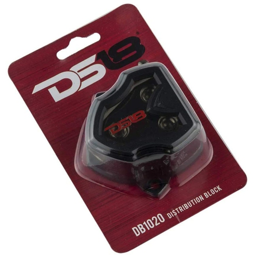 DS18 DB1020 Distribution Block 1x 0GA In / 2x 0GA Out