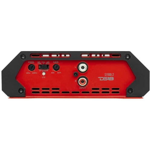 DS18 S-1100.2 SELECT Series Full Range Class AB 2-Channel 1100W 2 Ohm Amplifier