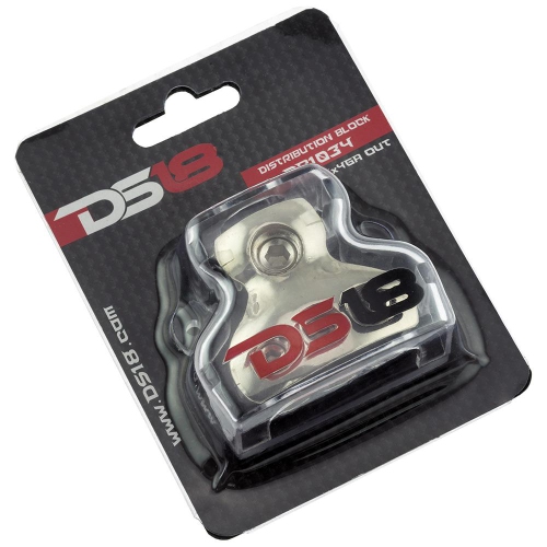 DS18 DB1034 Distribution Block 1x 0GA In / 3x 4GA Out