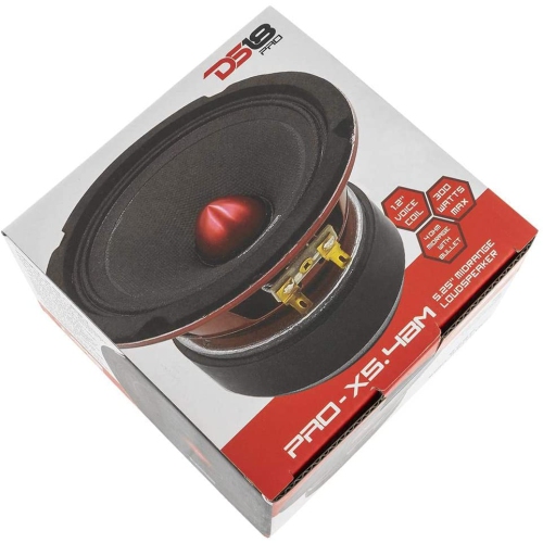 DS18 PRO-X5.4BM 5.25" Midrange Speaker 4-ohm, 300 Watt - Sold Individually