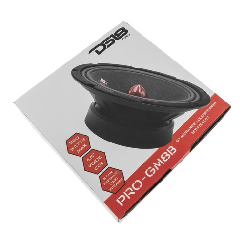Haut-parleur milieu de gamme DS18 PRO-GM8B 8 po 8 ohms, 580 W - vendu séparément