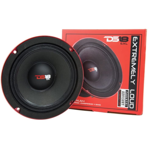 DS18 PRO-EXL64 6.5" Midrange Speaker 4-ohm, 600 Watt - Sold Individually