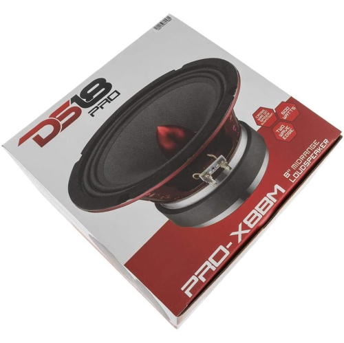 DS18 PRO-X8BM 8" Midrange Speaker 8-ohm, 600 Watt - Sold Individually