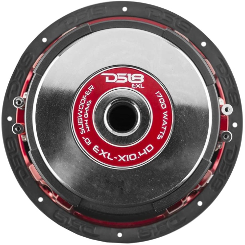 Haut-parleur d’extrêmes graves DS18 EXL-X10.4D, 750 W max., double, 4 ohms, 10 po