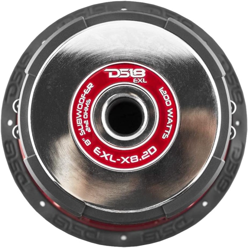 DS18 EXL-X8.2D 1,200W Max Dual 2-ohm 8" Subwoofer