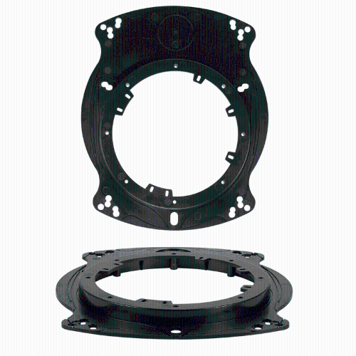 Metra 82-4202 Circle/Oval Universal Speaker Adapters - 6" - 6.75"