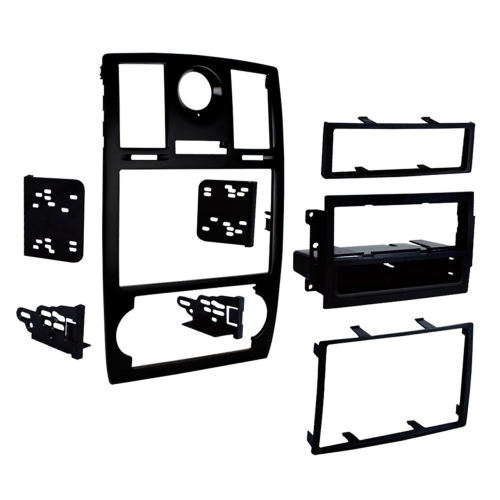 Metra 99-6516B Single/Double DIN Mounting Kit w/ OEM Bezel for 2005-07 Chrysler 300 Vehicles
