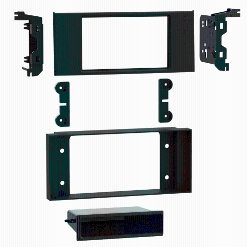 METRA  99-9402B Single/double Din Dash Kit for Select 2003-2012 Land Rover Range Rover Vehicles